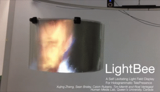 ホログラムとして自分自身を投影させるドロ