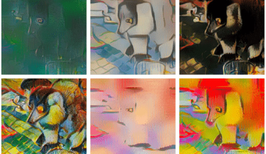 テクスチャ情報に意味のないデータセットを